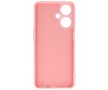 Hoesje Geschikt voor de Oppo A59 5G - Fashion Backcover Hoesje - Colorful Telefoonhoesje - Roze