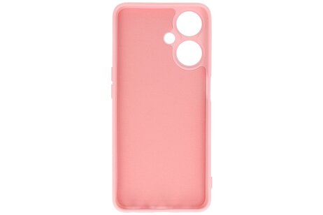 Hoesje Geschikt voor de Oppo A59 5G - Fashion Backcover Hoesje - Colorful Telefoonhoesje - Roze