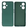 Fachion Hoesje voor Oppo A59 5G Donker Groen