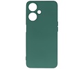 BAOHU Hoesje Geschikt voor de Oppo A59 5G - Fashion Backcover Hoesje - Colorful Telefoonhoesje - Donker Groen