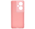 BAOHU Hoesje Geschikt voor de Oppo Reno 11F - Fashion Backcover Hoesje - Colorful Telefoonhoesje - Roze
