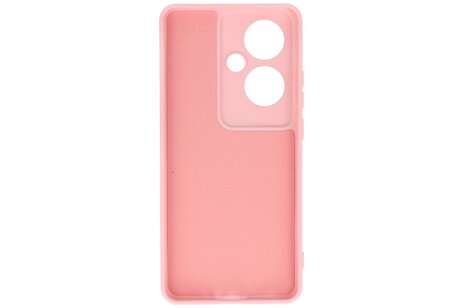 BAOHU Hoesje Geschikt voor de Oppo Reno 11F - Fashion Backcover Hoesje - Colorful Telefoonhoesje - Roze