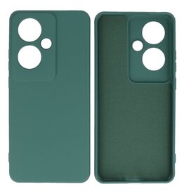 BAOHU Fashion Hoesje voor Oppo Reno 11F Donker Groen