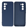 BAOHU Fashion Hoesje voor Oppo Reno 12 Navy