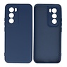 Fashion Hoesje voor Oppo Reno 12 Navy