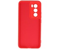 BAOHU Hoesje Geschikt voor de Oppo Reno 12 - Fashion Backcover Hoesje - Colorful Telefoonhoesje - Rood
