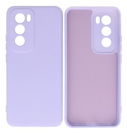 BAOHU Fachion Hoesje voor Oppo Reno 12 Pro Paars