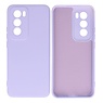 BAOHU Fachion Hoesje voor Oppo Reno 12 Pro Paars