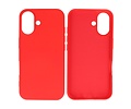 BAOHU Fashion Backcover Telefoonhoesje - Color Hoesje - Geschikt voor iPhone 16 - Rood