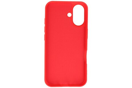 BAOHU Fashion Backcover Telefoonhoesje - Color Hoesje - Geschikt voor iPhone 16 Plus - Rood