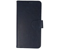 BAOHU Zakelijke Book Case Telefoonhoesje - Portemonnee Hoesje - Geschikt voor de iPhone 16 Pro Max - Navy