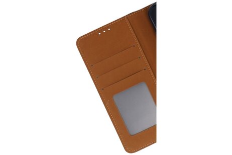 BAOHU Zakelijke Book Case Telefoonhoesje - Portemonnee Hoesje - Geschikt voor de iPhone 16 Pro Max - Navy