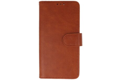 BAOHU Zakelijke Book Case Telefoonhoesje - Portemonnee Hoesje - Geschikt voor de iPhone 16 Pro Max - Bruin