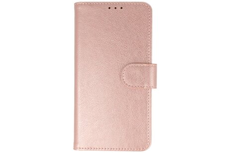 BAOHU Zakelijke Book Case Telefoonhoesje - Portemonnee Hoesje - Geschikt voor de iPhone 16 Pro Max - Rose Goud