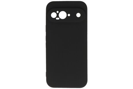 BAOHU Hoesje Geschikt voor de Google Pixel 9 - Fashion Backcover Hoesje - Colorful Telefoonhoesje - Zwart