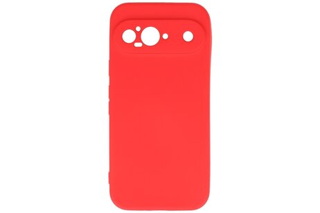 BAOHU Hoesje Geschikt voor de Google Pixel 9 - Fashion Backcover Hoesje - Colorful Telefoonhoesje - Rood