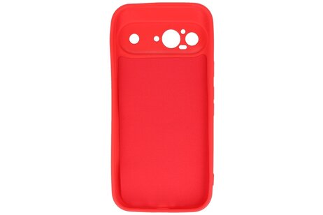BAOHU Hoesje Geschikt voor de Google Pixel 9 - Fashion Backcover Hoesje - Colorful Telefoonhoesje - Rood