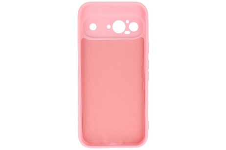 BAOHU Hoesje Geschikt voor de Google Pixel 9 - Fashion Backcover Hoesje - Colorful Telefoonhoesje - Roze