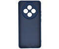 BAOHU Hoesje Geschikt voor de OPPO Reno 12F 5G - Fashion Backcover Hoesje - Colorful Telefoonhoesje - Navy