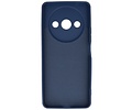 BAOHU Hoesje Geschikt voor de Xiaomi Redmi A3 - Fashion Backcover Hoesje - Colorful Telefoonhoesje - Navy