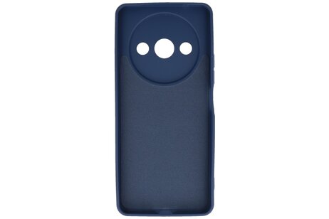 BAOHU Hoesje Geschikt voor de Xiaomi Redmi A3 - Fashion Backcover Hoesje - Colorful Telefoonhoesje - Navy