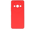 BAOHU Hoesje Geschikt voor de Xiaomi Redmi A3 - Fashion Backcover Hoesje - Colorful Telefoonhoesje - Rood