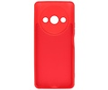 BAOHU Hoesje Geschikt voor de Xiaomi Redmi A3 - Fashion Backcover Hoesje - Colorful Telefoonhoesje - Rood
