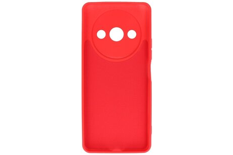 BAOHU Hoesje Geschikt voor de Xiaomi Redmi A3 - Fashion Backcover Hoesje - Colorful Telefoonhoesje - Rood