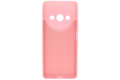 BAOHU Hoesje Geschikt voor de Xiaomi Redmi A3 - Fashion Backcover Hoesje - Colorful Telefoonhoesje - Roze