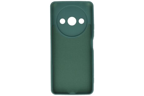 BAOHU Hoesje Geschikt voor de Xiaomi Redmi A3 - Fashion Backcover Hoesje - Colorful Telefoonhoesje - Donker Groen