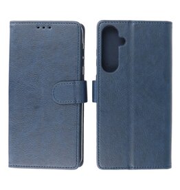 BAOHU Samsung Galaxy A55 Hoesje Book Case Telefoonhoesje Navy