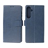 BAOHU Samsung Galaxy A55 Hoesje Book Case Telefoonhoesje Navy