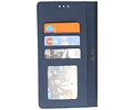 BAOHU Zakelijke Book Case Telefoonhoesje - Portemonnee Hoesje - Geschikt voor de Samsung Galaxy A55 - Navy