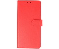 BAOHU Zakelijke Book Case Telefoonhoesje - Portemonnee Hoesje - Geschikt voor de Samsung Galaxy A55 - Rood