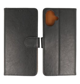 BAOHU iPhone 16 Hoesje Book Case Telefoonhoesje Zwart
