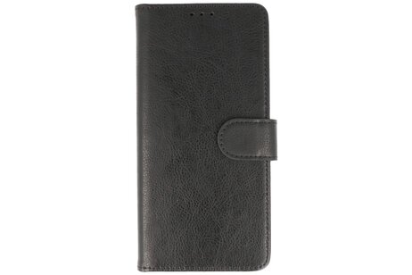 BAOHU Zakelijke Book Case Telefoonhoesje - Portemonnee Hoesje - Geschikt voor de iPhone 16 - Zwart
