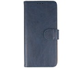 BAOHU Zakelijke Book Case Telefoonhoesje - Portemonnee Hoesje - Geschikt voor de iPhone 16 - Navy