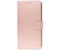 BAOHU Zakelijke Book Case Telefoonhoesje - Portemonnee Hoesje - Geschikt voor de iPhone 16 - Rose Goud