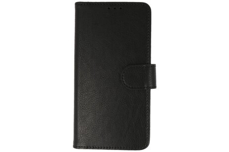 BAOHU Zakelijke Book Case Telefoonhoesje - Portemonnee Hoesje - Geschikt voor de iPhone 16 Pro - Zwart