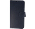 BAOHU Zakelijke Book Case Telefoonhoesje - Portemonnee Hoesje - Geschikt voor de iPhone 16 Pro - Navy