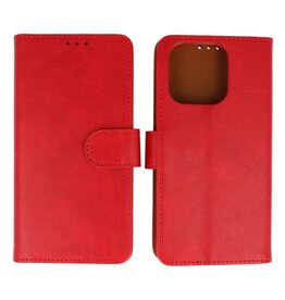 BAOHU iPhone 16 Pro Max Hoesje Book Case Telefoonhoesje Rood