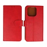 BAOHU iPhone 16 Pro Max Hoesje Book Case Telefoonhoesje Rood
