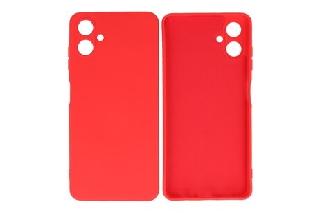 BAOHU Hoesje Geschikt voor de Samsung Galaxy 06 - Fashion Backcover Hoesje - Colorful Telefoonhoesje - Rood