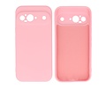 BAOHU Hoesje Geschikt voor de Google Pixel 9 - Fashion Backcover Hoesje - Colorful Telefoonhoesje - Roze