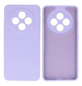BAOHU Fashion Hoesje voor OPPO Reno 12F 5G Paars
