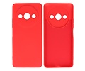 BAOHU Hoesje Geschikt voor de Xiaomi Redmi A3 - Fashion Backcover Hoesje - Colorful Telefoonhoesje - Rood