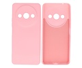 BAOHU Hoesje Geschikt voor de Xiaomi Redmi A3 - Fashion Backcover Hoesje - Colorful Telefoonhoesje - Roze