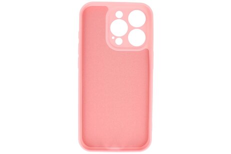 BAOHU Fashion Backcover Telefoonhoesje - Color Hoesje - Geschikt voor iPhone 15 Pro Max - Roze