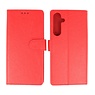 BAOHU Samsung Galaxy S24 FE Hoesje Book Case Telefoonhoesje Rood