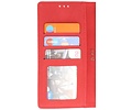 BAOHU Zakelijke Book Case Telefoonhoesje - Portemonnee Hoesje - Geschikt voor de Samsung Galaxy S24 FE - Rood